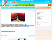 Tablet Screenshot of blog.lapinou.com